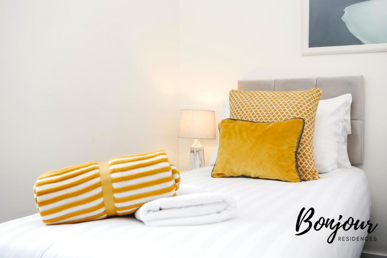 Bright New Town 2Br-1Ba, 1 Min To George St By Bonjour Residences Edynburg Zewnętrze zdjęcie